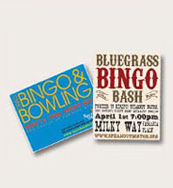 Printed marketing flyers
