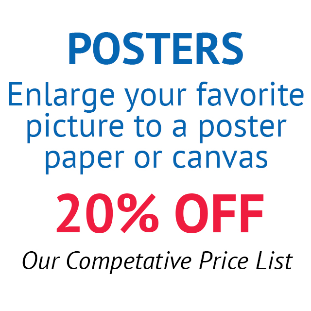 Posters special offer