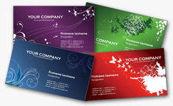 Business cards at LA Copycenter in Northridge